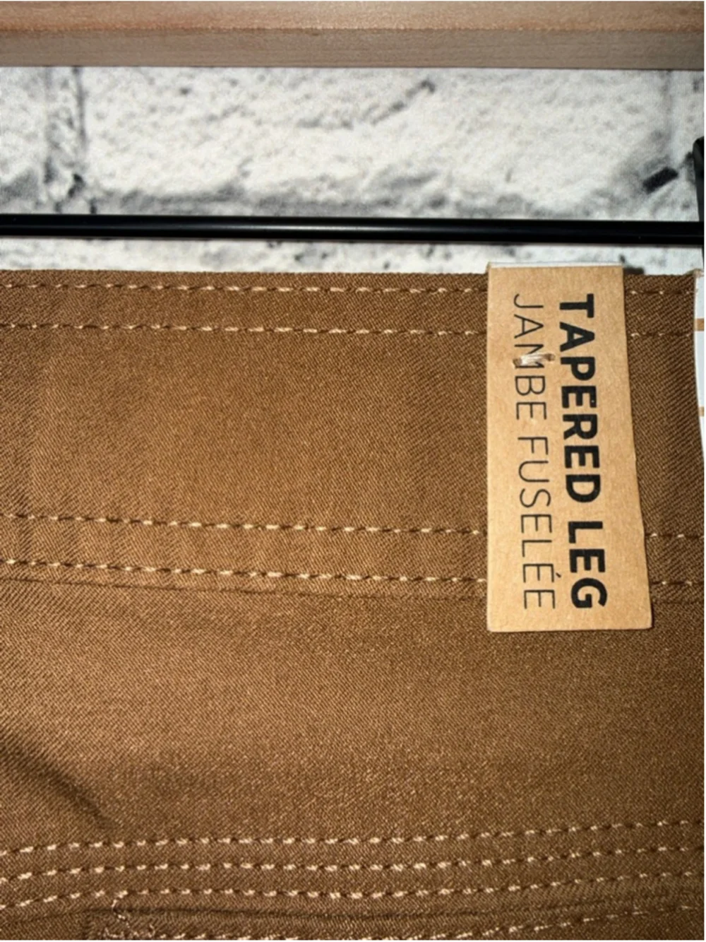 Men's Prana Pants size 42x30 Brown Stretch Zion Slim Cargo Pants Hiking Pants - Picture 15 of 16